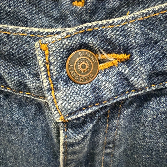 GITANO vintage denim shorts EUC size 14 - Picture 2 of 5